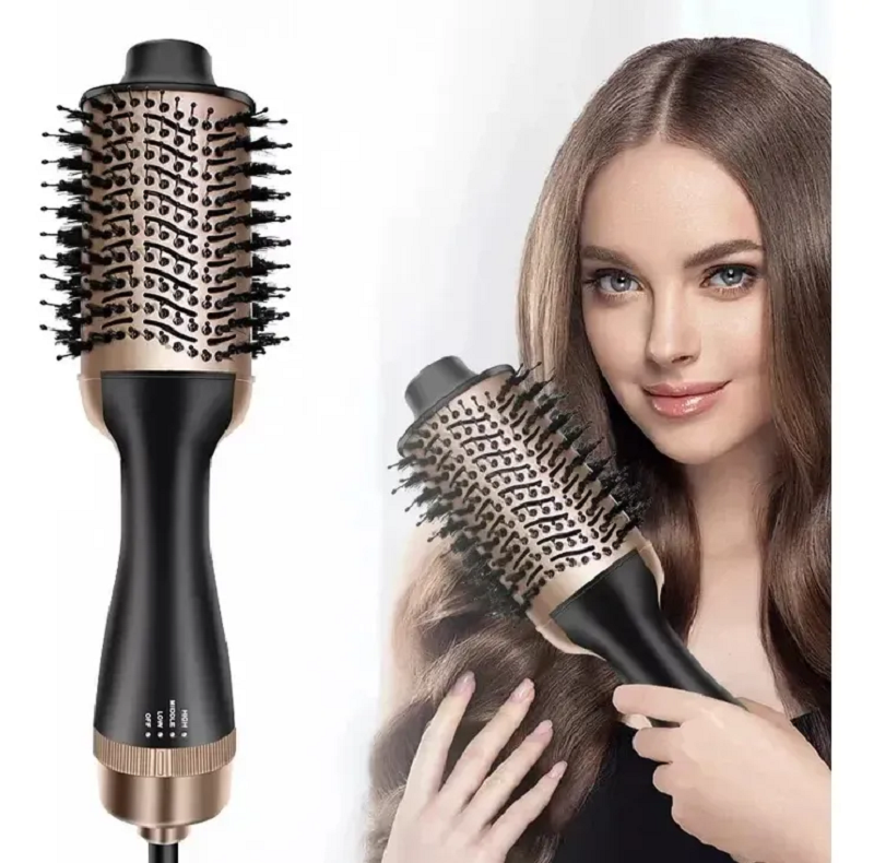 Combo Keratina 4 en 1: Plancha, Cepillo y Secador