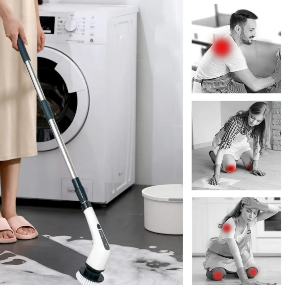 Cepillo de Limpieza Doméstica – Limpieza Profunda sin Esfuerzo