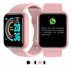 Reloj Inteligente Y68 / D20 Bluetooth – Monitor de Salud y Actividad Física