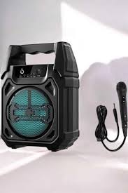 Bocina Bluetooth 6.5 Pulgadas – Sonido Potente con Conexión TWS